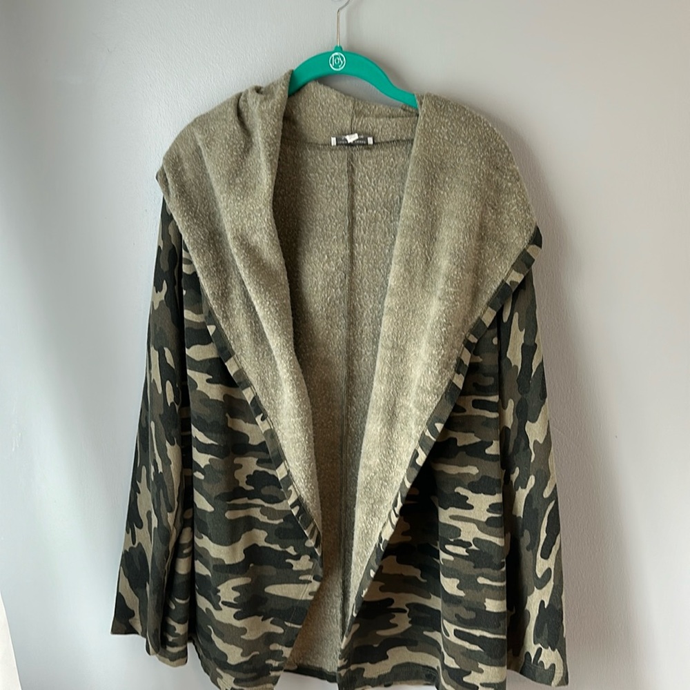 Lucky brand Camo Cardigan